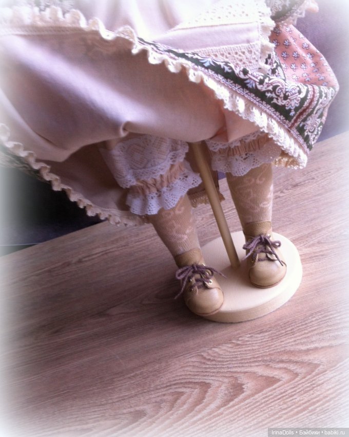 Текстильная кукла Олеся — Коллекционные куклы (фото 5)