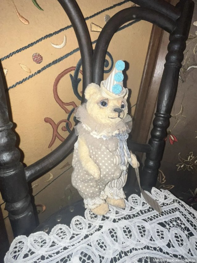 Мишка Тедди "Клепа" с мудрыми грустными глазами (фото 5)