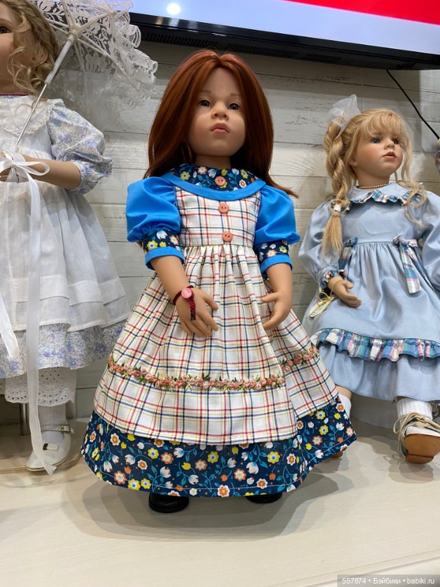 Платье для кукол готц 50 см (фото 9)