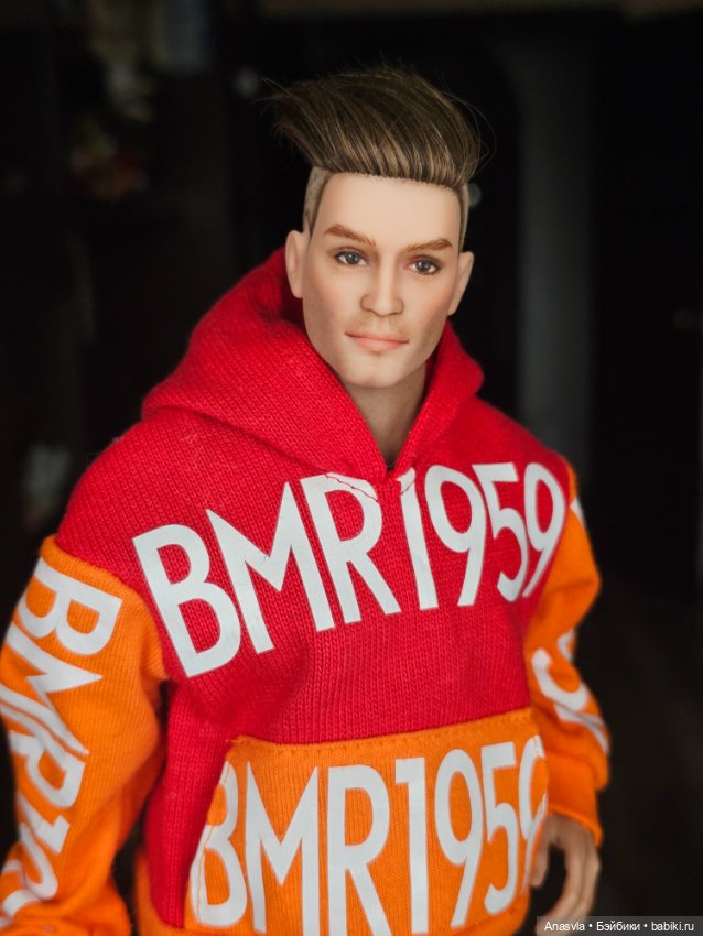 Кастом головы пучка — ООАК (кастом куклы) (фото 3)