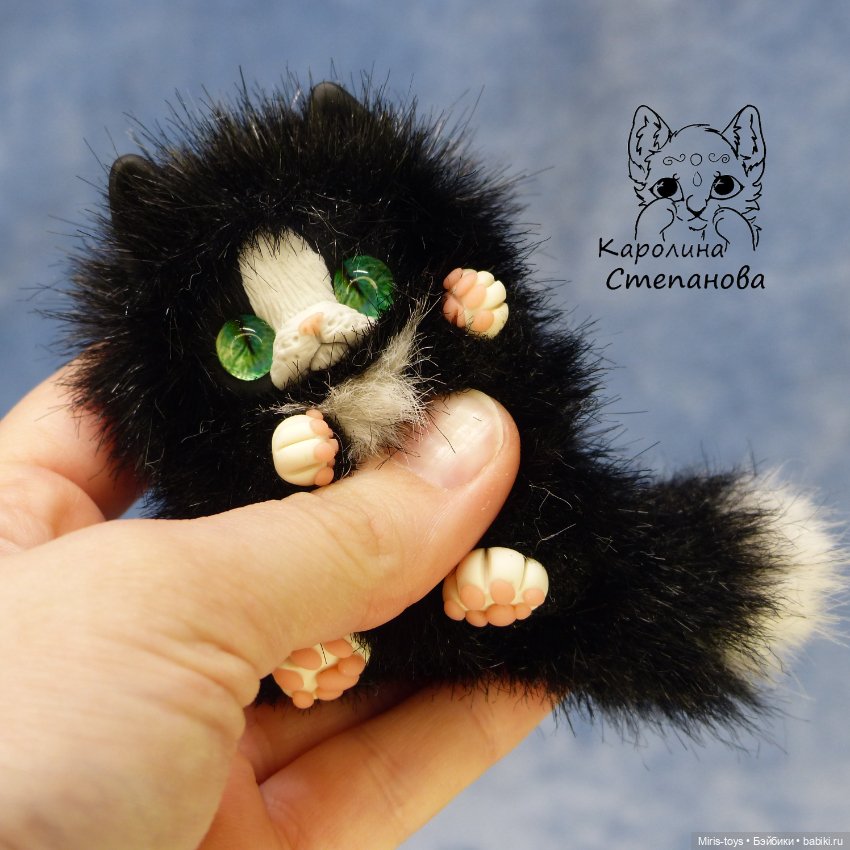 Котенок Кис-Кис — Авторские игрушки (фото 3)