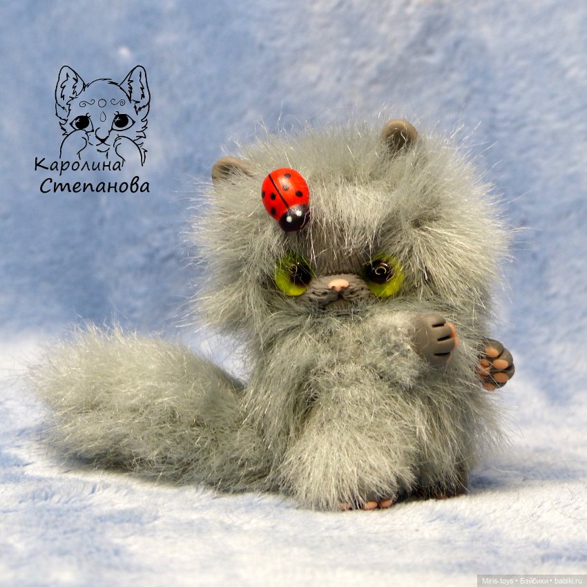 Кошечка Заряночка — Авторские игрушки (фото 7)