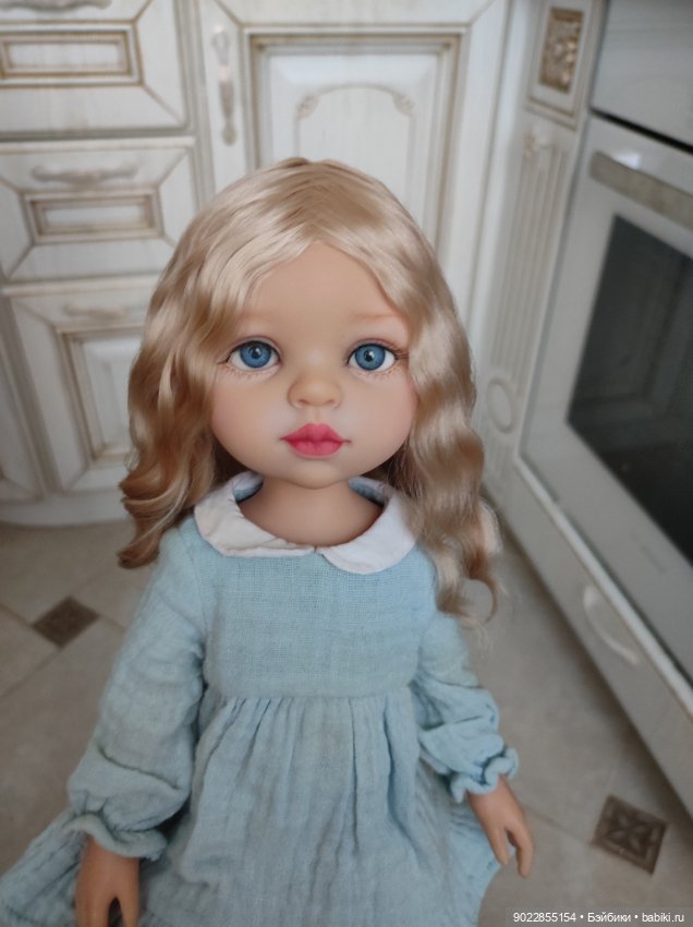 Продам очень красивый паричок из локонов козочки размер 8-9 (фото 4)