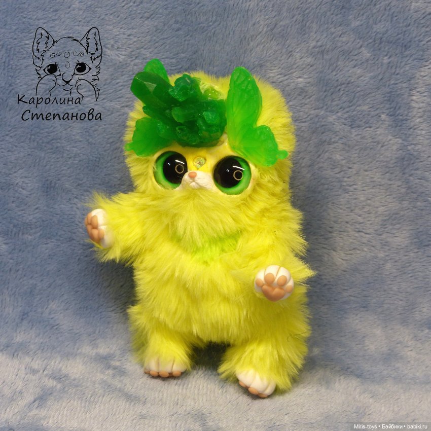 Хрустальный Ниппи - желтый (фото 5)