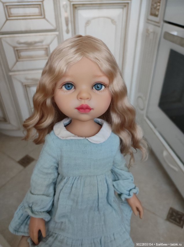 Продам очень красивый паричок из локонов козочки размер 8-9 (фото 3)