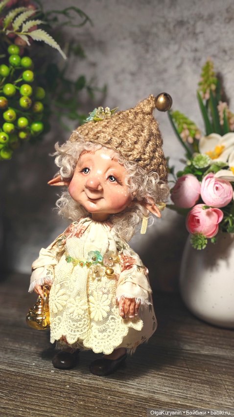 Эльфа Розин Бонз — Авторские куклы (фото 3)
