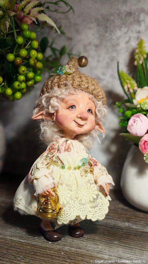 Эльфа Розин Бонз — Авторские куклы