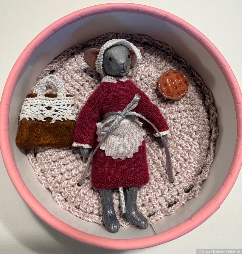 Маленькая мышка — Авторские игрушки (фото 5)