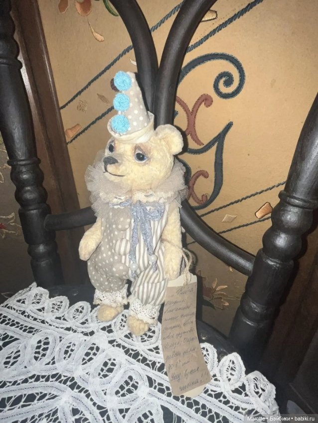 Мишка Тедди "Клепа" с мудрыми грустными глазами (фото 6)