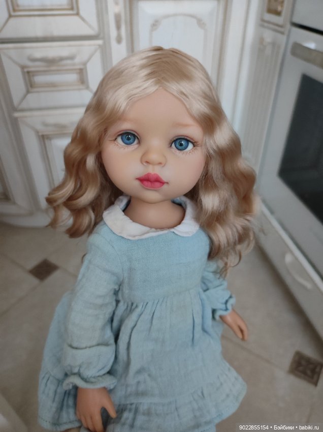 Продам очень красивый паричок из локонов козочки размер 8-9 (фото 6)