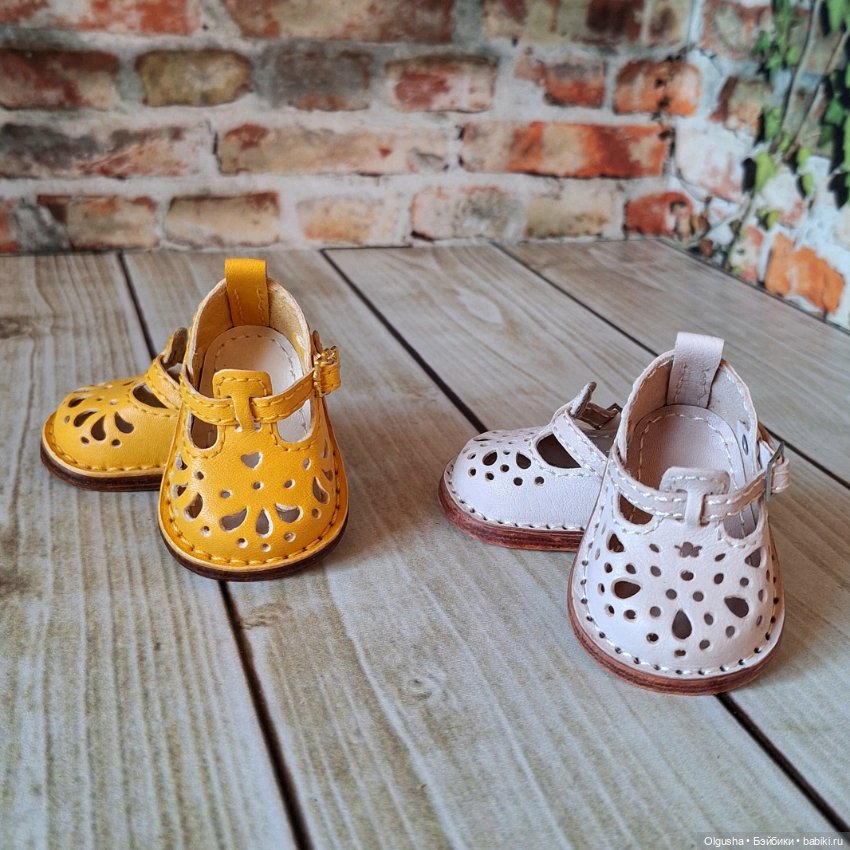 Кожаные сандалики на Вихтеля 30 см (фото 2)