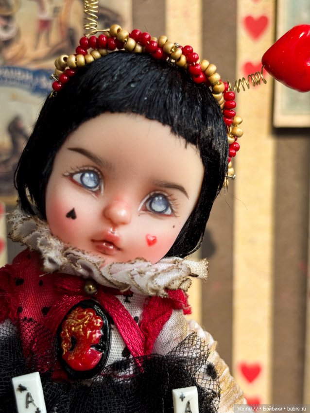 ООАК Королева Карт ♥️ — ООАК (кастом куклы) (фото 3)