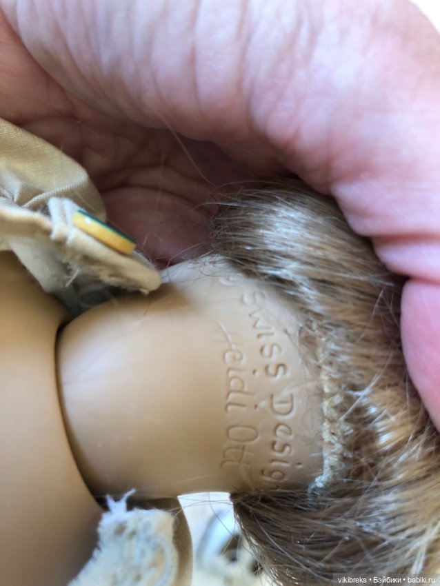 Коллекционная винтажная кукла Хайди Отт Германия (фото 7)