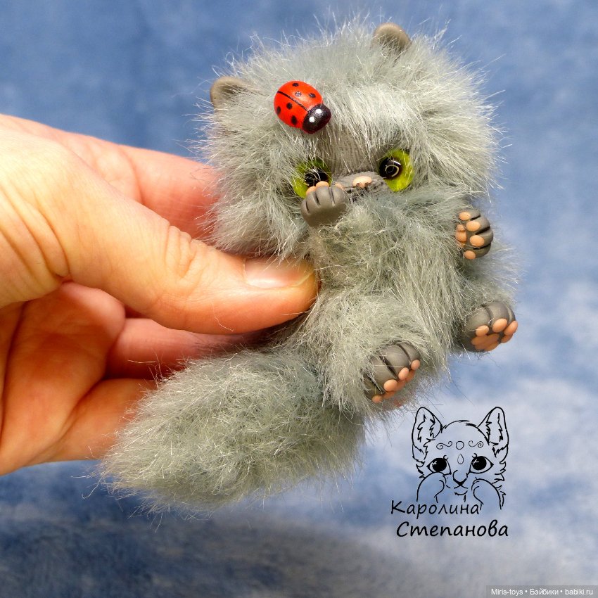 Кошечка Заряночка — Авторские игрушки (фото 6)