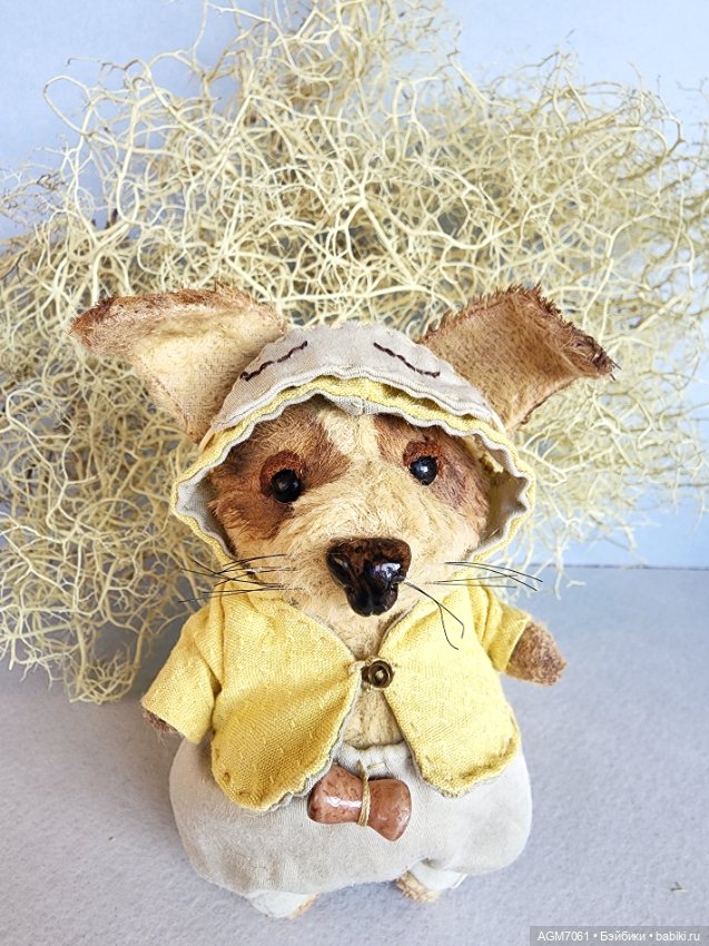 Щенок Джек Рассел /Тедди коллекционный / Teddy