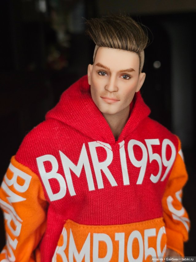 Кастом головы пучка — ООАК (кастом куклы) (фото 2)