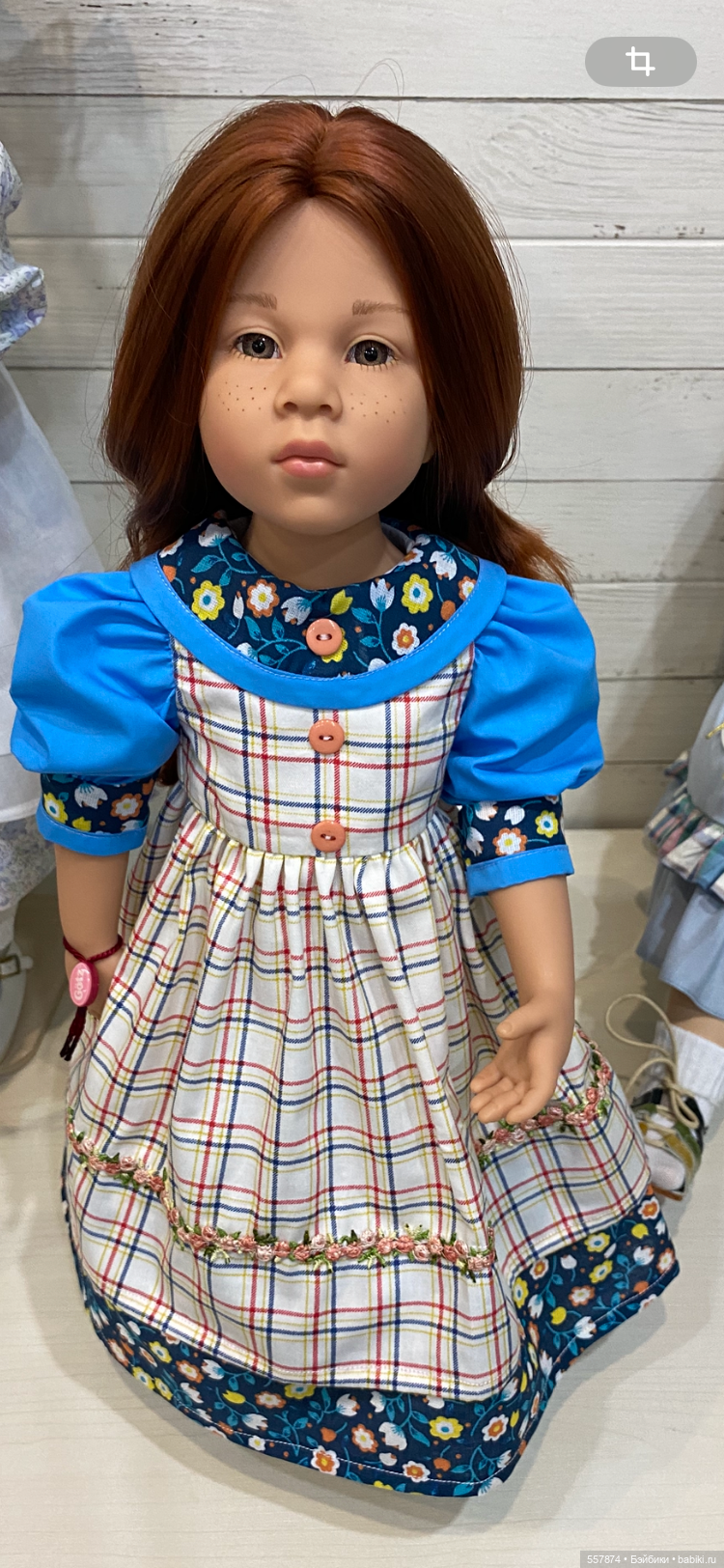 Платье для кукол готц 50 см