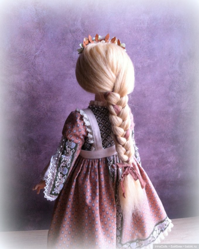 Текстильная кукла Олеся — Коллекционные куклы (фото 3)