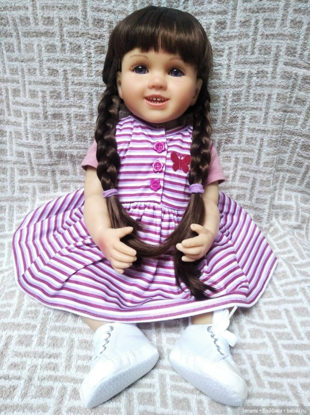 Игровой реборн полностью силикон улыбашка (фото 8)