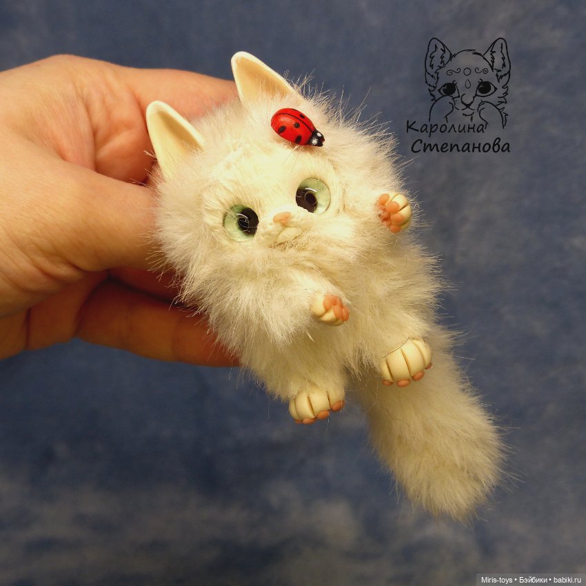 Котенок Мартовский — Авторские игрушки