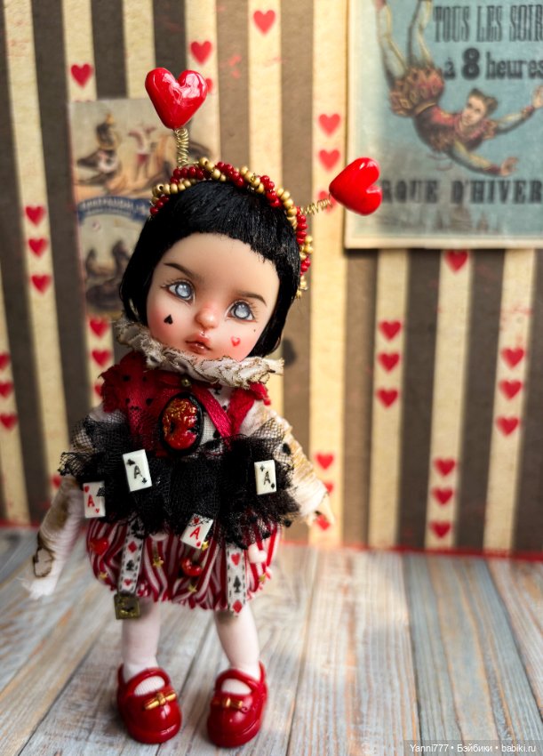 ООАК Королева Карт ♥️ — ООАК (кастом куклы) (фото 2)