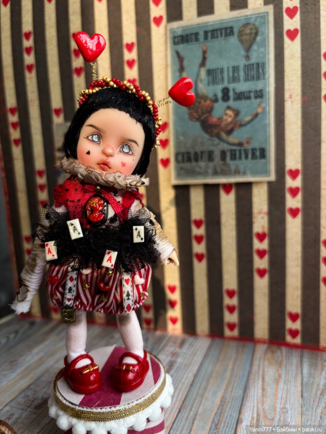 ООАК Королева Карт ♥️ — ООАК (кастом куклы)