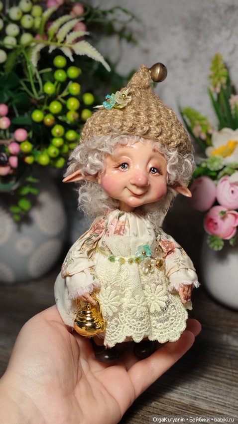 Эльфа Розин Бонз — Авторские куклы (фото 4)