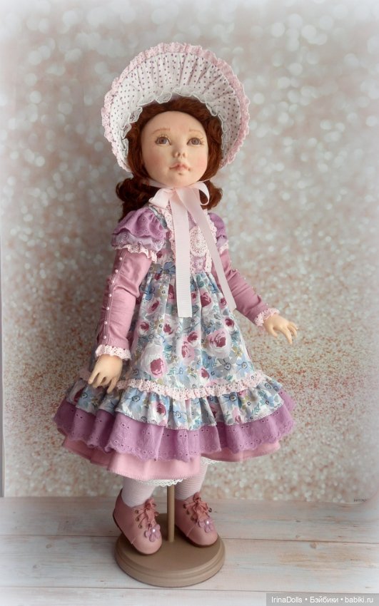 Текстильная кукла Адриана (фото 7)