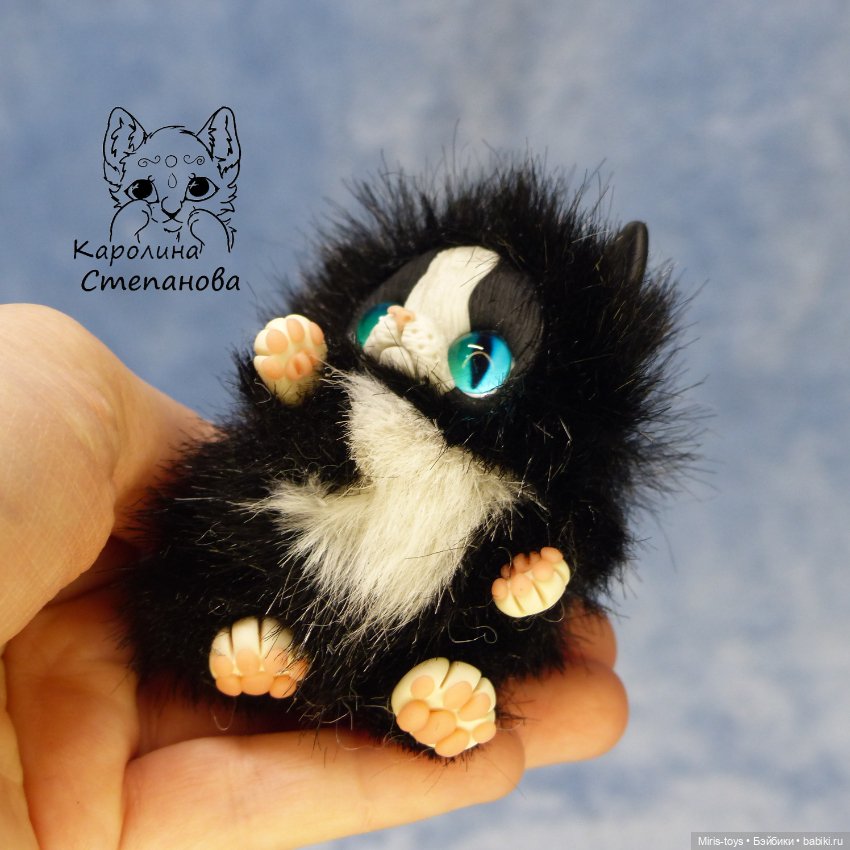 Котенок Мурзик — Авторские игрушки (фото 5)