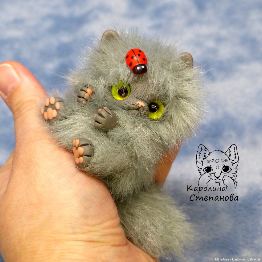 Кошечка Заряночка — Авторские игрушки (фото 5)