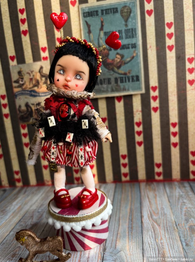 ООАК Королева Карт ♥️ — ООАК (кастом куклы) (фото 4)