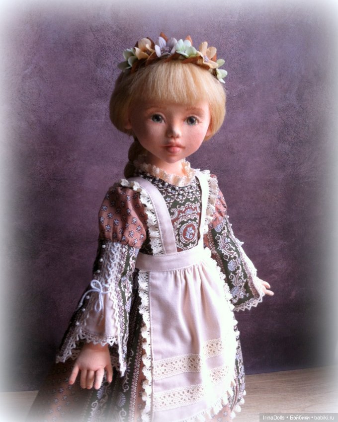 Текстильная кукла Олеся — Коллекционные куклы