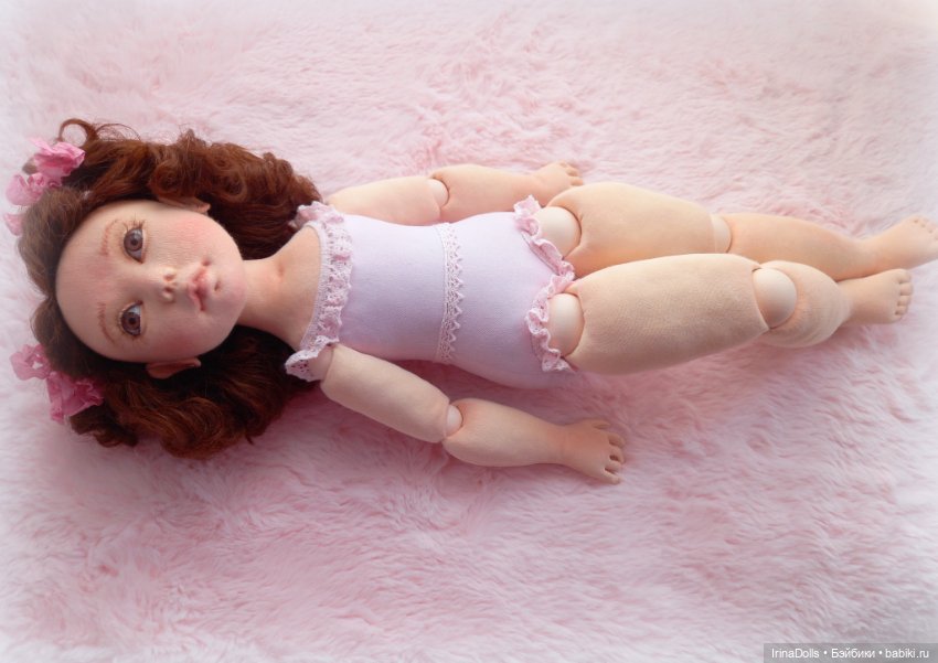 Текстильная кукла Адриана (фото 5)