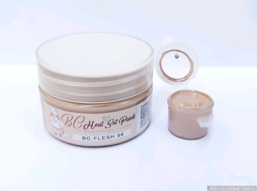 Краски BC Heat Set, цвета разные, ( краски для росписи реборн ) (фото 3)