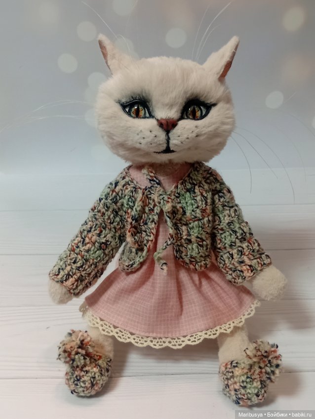 Кошечка Анфиса — Авторские игрушки (фото 3)
