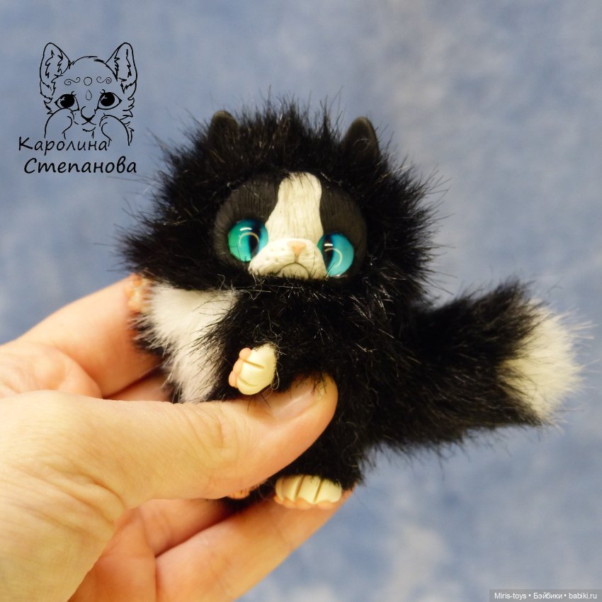 Котенок Мурзик — Авторские игрушки (фото 2)