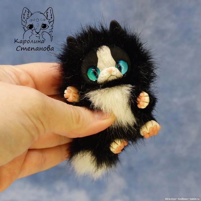 Котенок Мурзик — Авторские игрушки