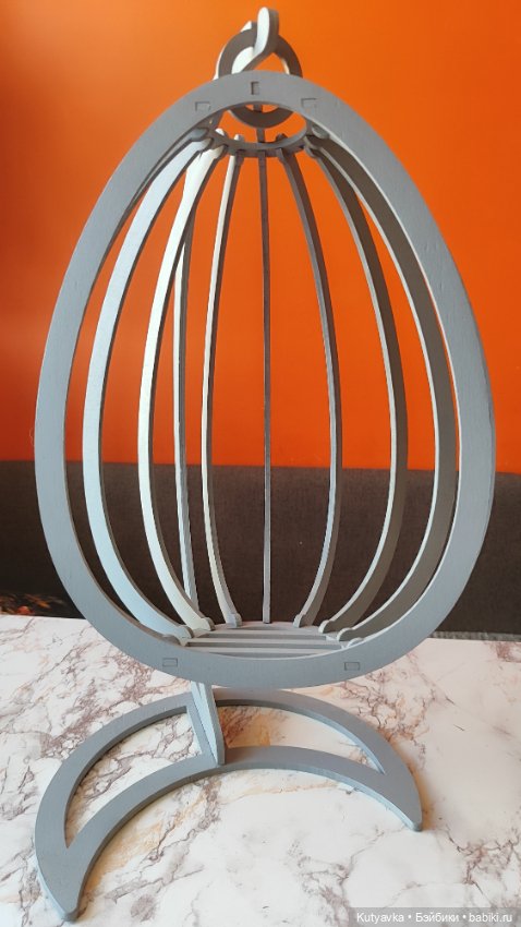 Кресло подвесное — Кукольная мебель (фото 4)