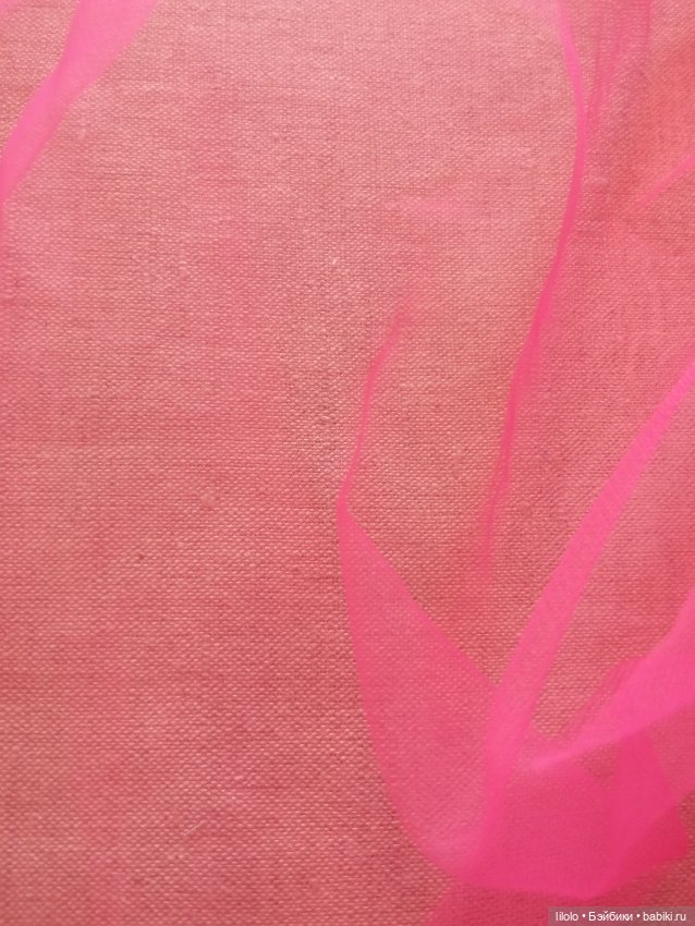 Отрезик фатина средней жёсткости для кукольного рукоделия (фото 2)