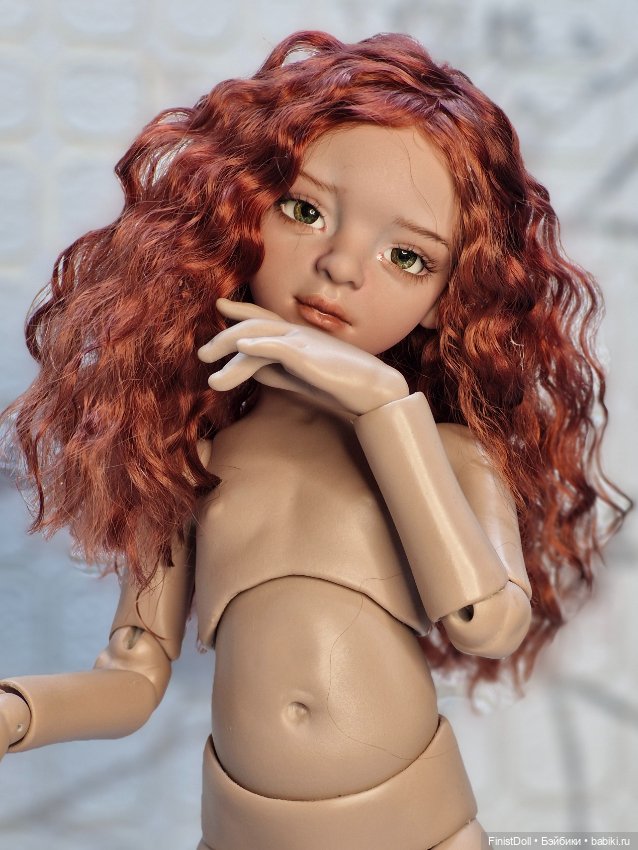 Авторская шарнирная кукла Ариша (фото 6)