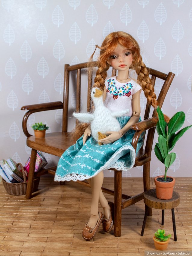 Диван "Барбарис" ручной работы для кукол 1:6 (Barbie, Momoko, bjd) (фото 3)