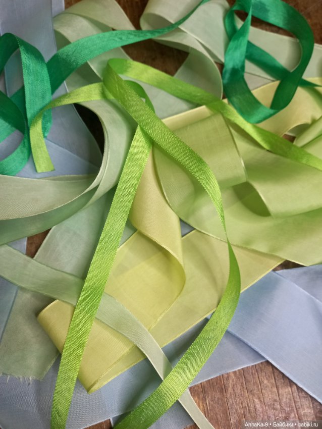 100% Вискозный шёлк, ленты СССР