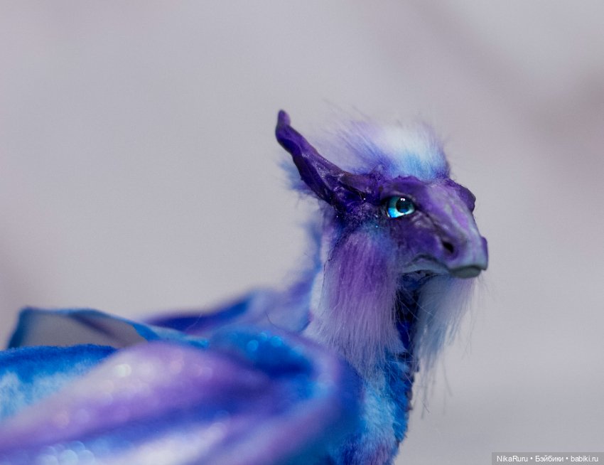 Дракон для Барби в смешанной технике, подвижный (фото 5)