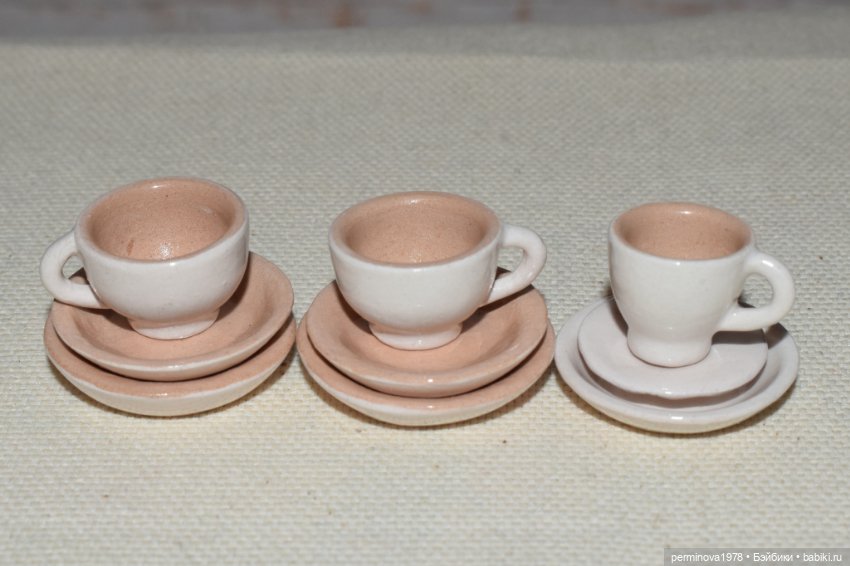 Чайные пары 1 к 6 — Посуда для кукол (фото 5)