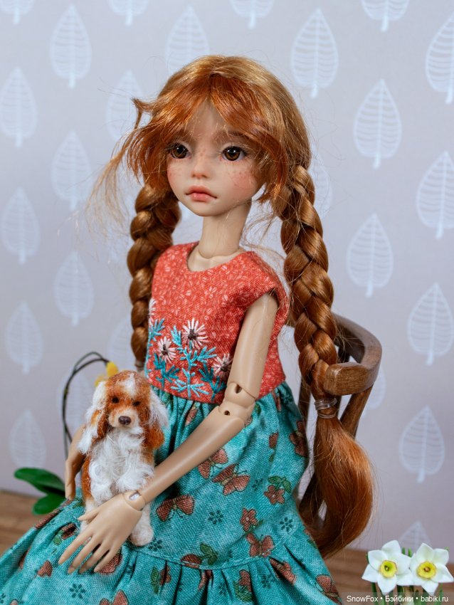 Стул "Ландыш" из натурального дерева для небольших кукол (Момоко, бжд,блайнд боксы) (фото 7)