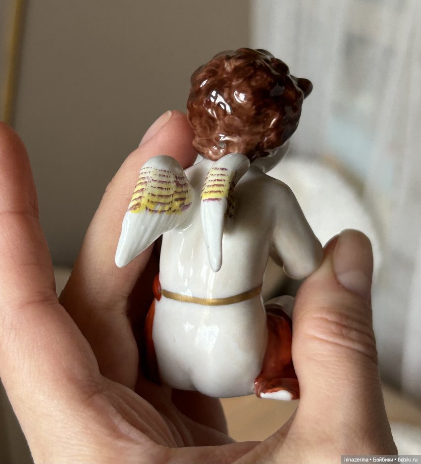 Антикварный путти — Статуэтки (фото 4)
