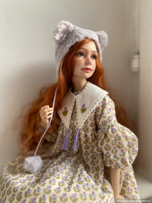 Платье , шапочка и гольфы для Tender Cteation young