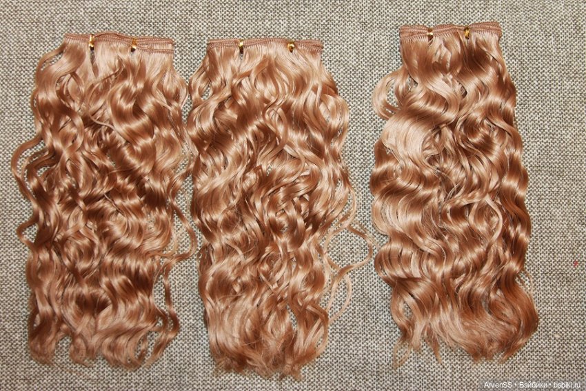 Волнистые трессы для париков и прошивки (фото 8)