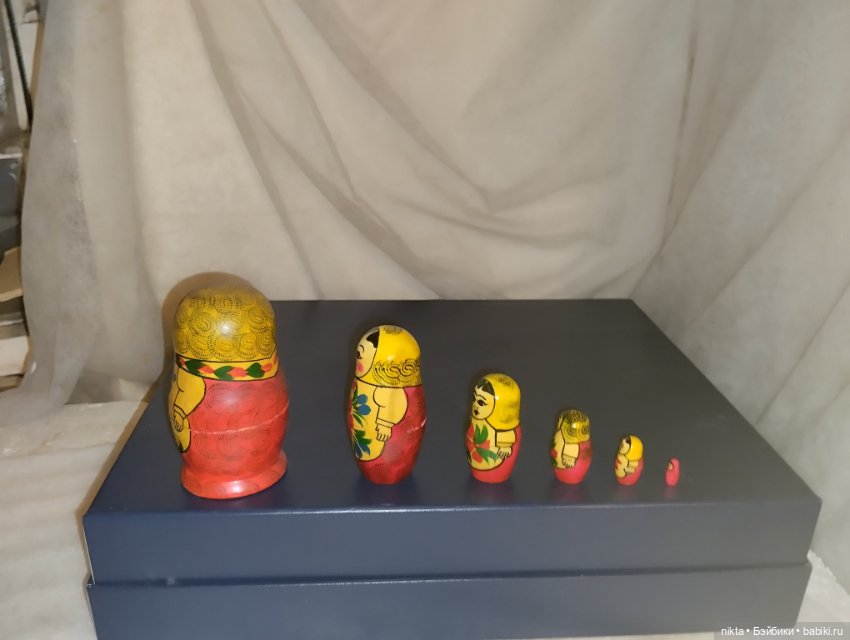 Матрешка СССР Липецкая 6 местная (фото 6)