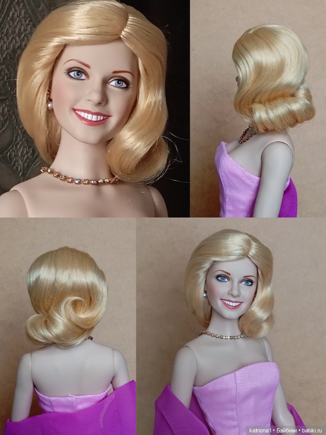 Парики 4-6 для кукол Тоннер Tonner Franklin Mint Франклин Минт (фото 4)